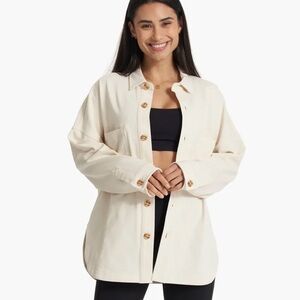 Vuori - Women's Cream Button-Up Jacket